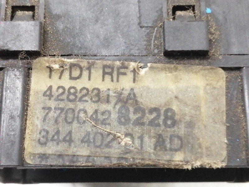 Recambio de mando limpia para renault megane i coupe fase 2 (da..) 1.6 16v dynamique (da04/b) referencia OEM IAM 7700428228 4282