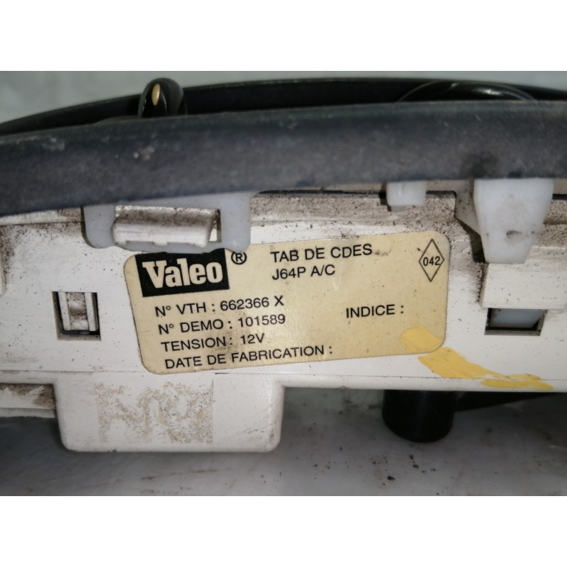 Recambio de mando calefaccion / aire acondicionado para renault megane i scenic (ja0) 1.9 d alize referencia OEM IAM 7701209441 