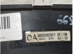 Recambio de cuadro instrumentos para daewoo matiz s referencia OEM IAM 96566387   2