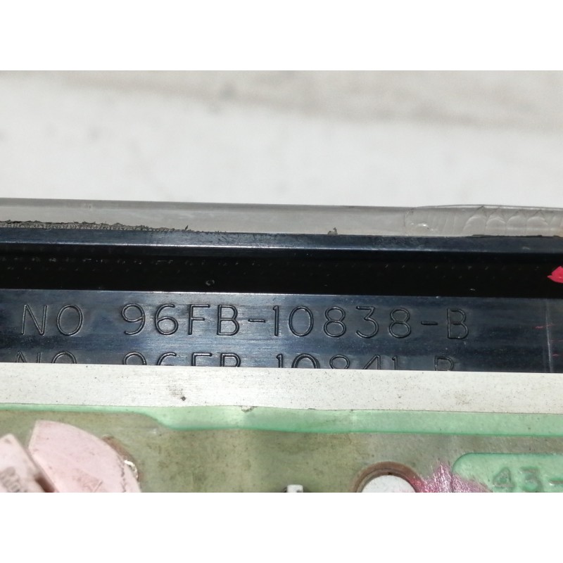 Recambio de cuadro instrumentos para ford escort berlina/turnier clx berlina referencia OEM IAM 96FB10848BB  