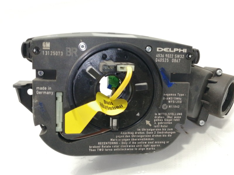 Recambio de anillo airbag para opel vectra c berlina referencia OEM IAM 13125073  