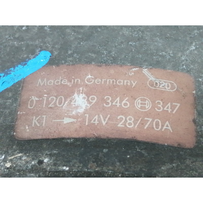 Recambio de alternador para ford fiesta berl./courier porto referencia OEM IAM 0120489346 92FB10A346AA 