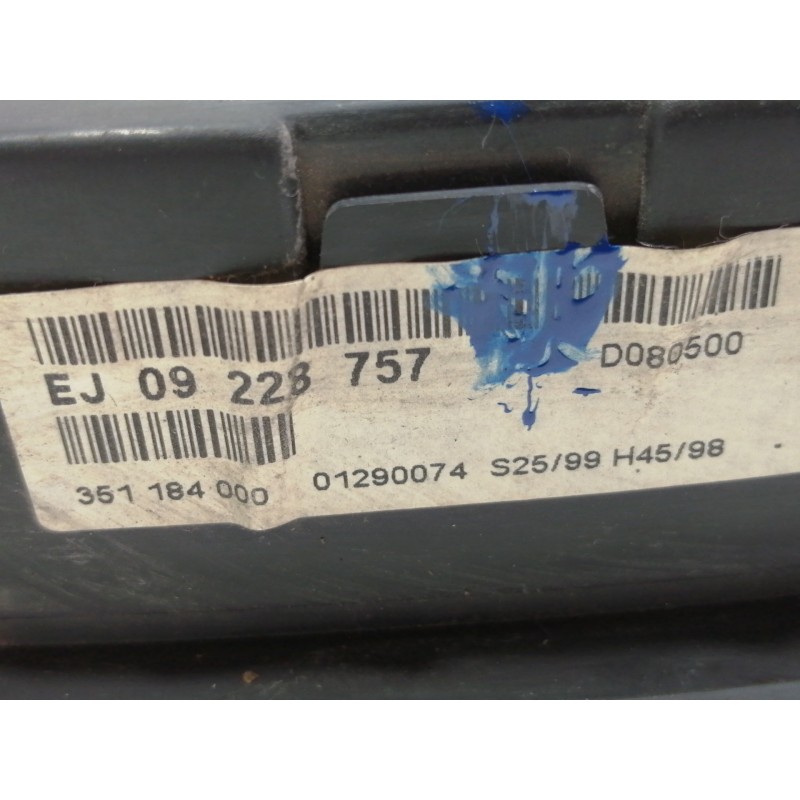 Recambio de cuadro instrumentos para opel zafira a elegance referencia OEM IAM EJ09228757  