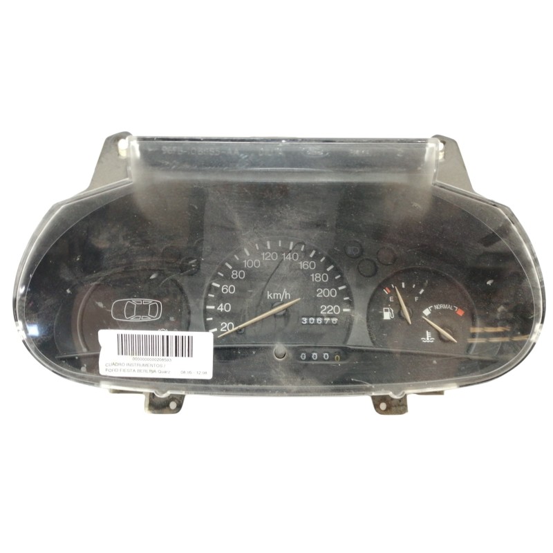 Recambio de cuadro instrumentos para ford fiesta berlina quarz referencia OEM IAM 96FB10B885AA  