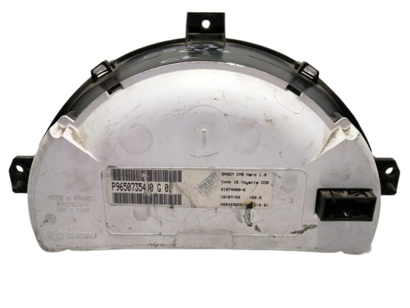 Recambio de cuadro instrumentos para citroën c2 sx referencia OEM IAM P9650735480 P9650735480G01 