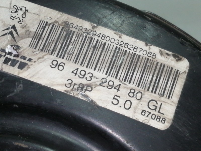 Recambio de servofreno para citroën c2 vts referencia OEM IAM 9649329480GL  