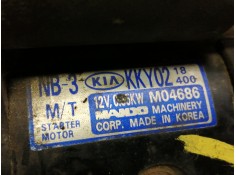 Recambio de motor arranque para kia pride glxi berlina referencia OEM IAM KKY0218400 M04686  2