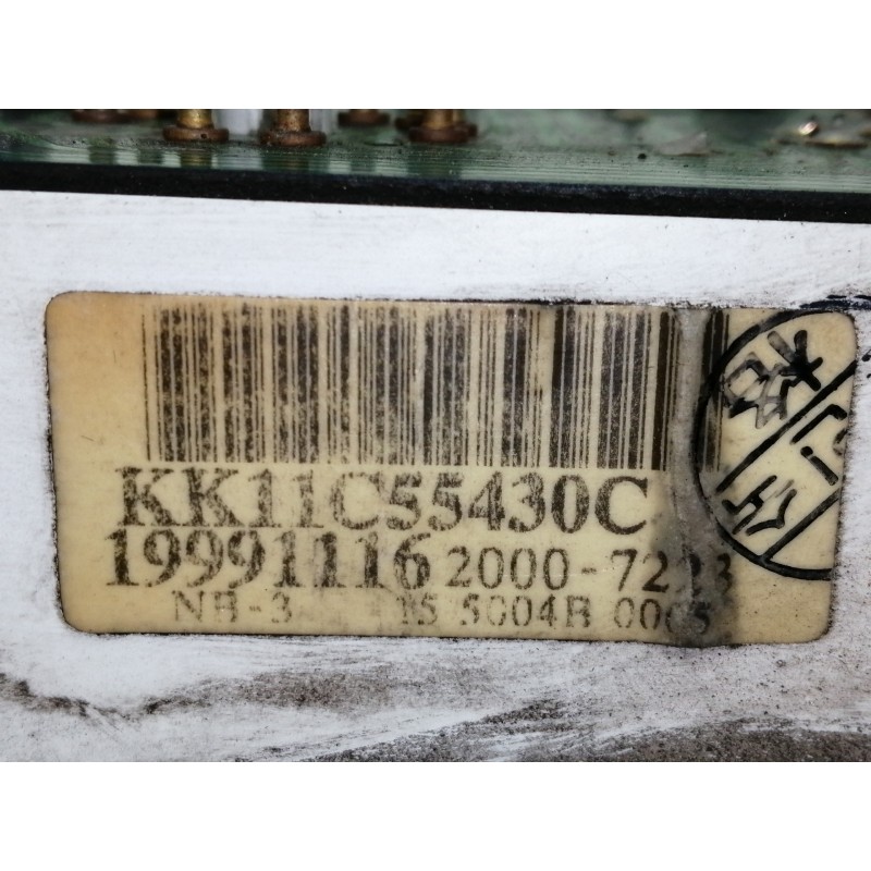 Recambio de cuadro instrumentos para kia pride glxi berlina referencia OEM IAM KK11C55430C  