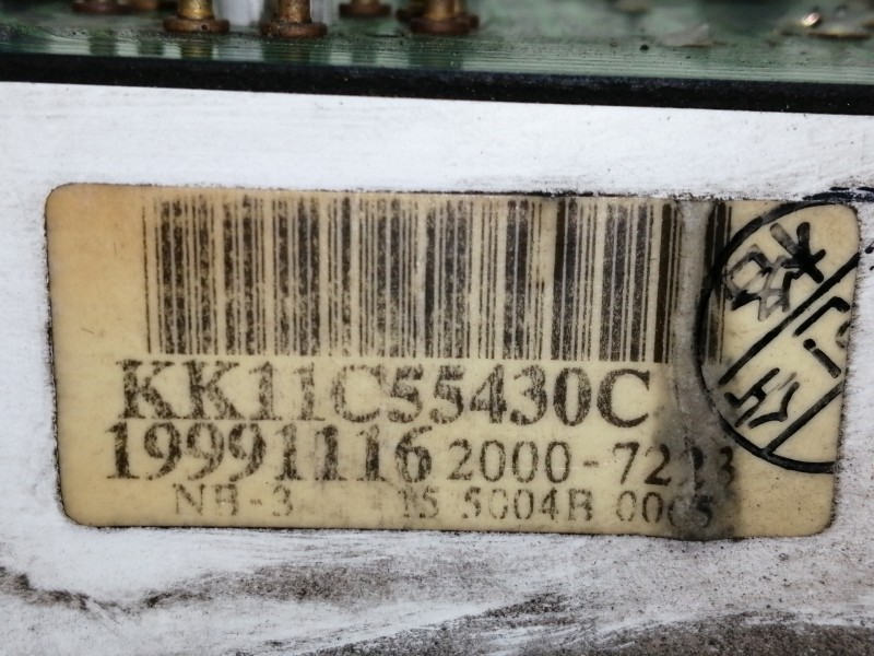 Recambio de cuadro instrumentos para kia pride glxi berlina referencia OEM IAM KK11C55430C  