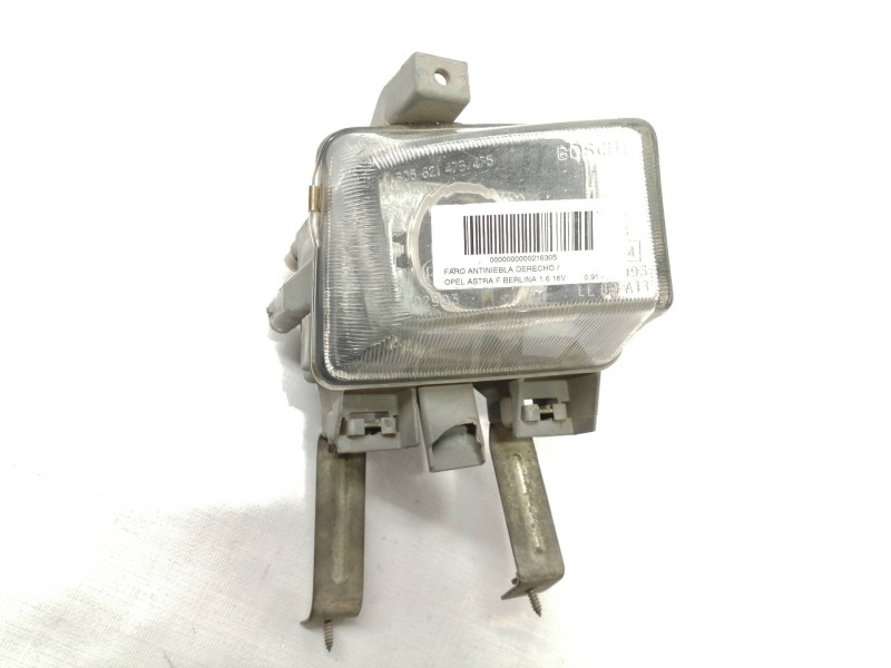 Recambio de faro antiniebla derecho para opel astra f berlina 1.6 16v referencia OEM IAM 0305120106  