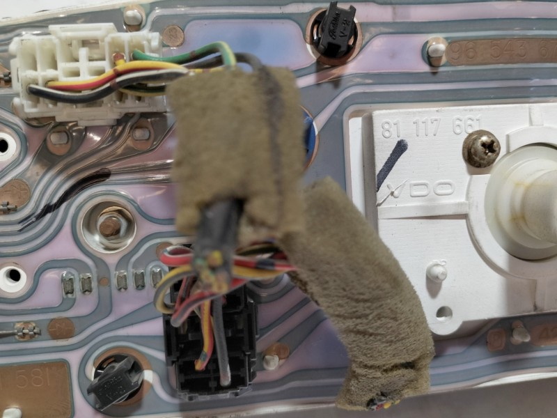 Recambio de cuadro instrumentos para nissan primera berl./familiar (p10/w10) slx berlina (p10) referencia OEM IAM 81117661  