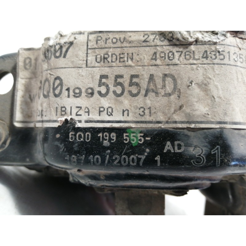 Recambio de soporte cambio para seat ibiza (6l1) 1.4 tdi referencia OEM IAM 6Q0199555 WO6Q0199555AD 