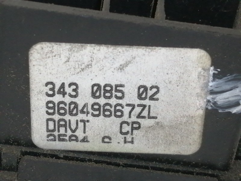 Recambio de mando intermitentes para citroën zx 1.9 d tonic referencia OEM IAM 96049667ZL 34308502 