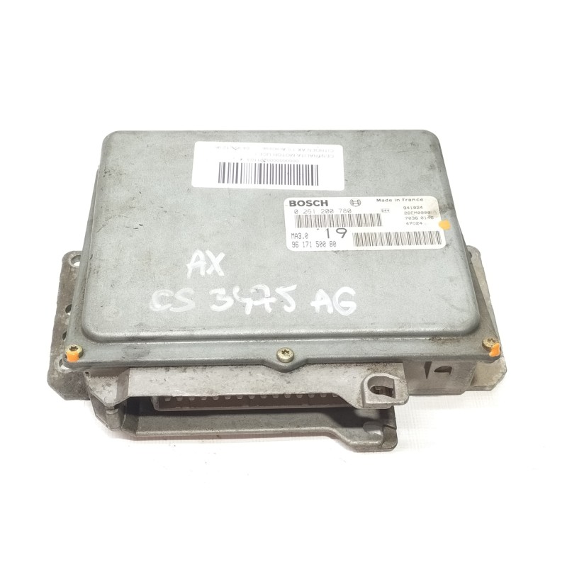 Recambio de centralita motor uce para citroën ax 1.0 armonia referencia OEM IAM 0261200780  