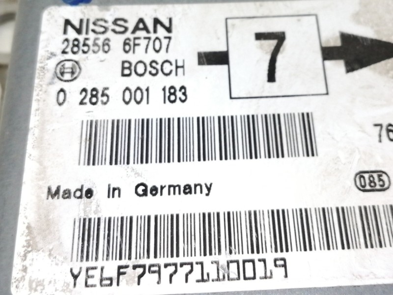 Recambio de centralita airbag para nissan micra (k11) básico (k11) referencia OEM IAM 0285001183  