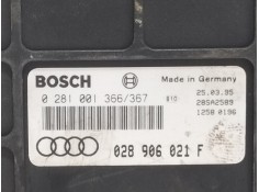 Recambio de centralita motor uce para audi a4 berlina (b5) 1.9 tdi referencia OEM IAM 028906021F   2