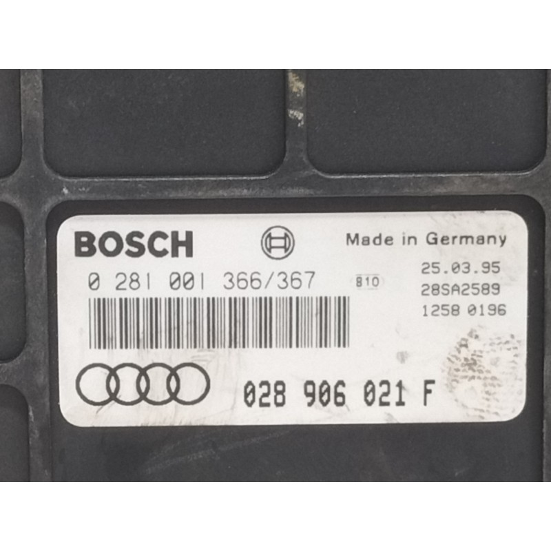 Recambio de centralita motor uce para audi a4 berlina (b5) 1.9 tdi referencia OEM IAM 028906021F  