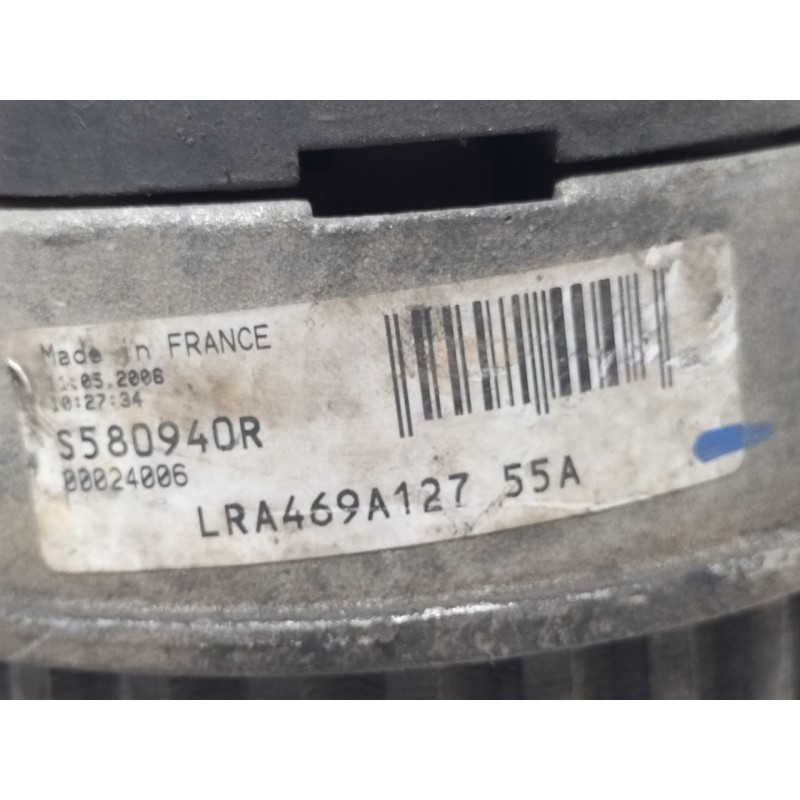 Recambio de alternador para mg serie 400 (xw) 414 si referencia OEM IAM LRA469A127 S580940R 