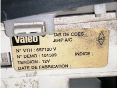 Recambio de mando calefaccion / aire acondicionado para renault megane i scenic (ja0) 1.6e alize referencia OEM IAM 101589 65712 2