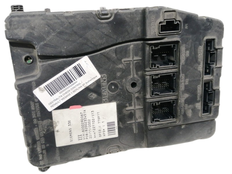 Recambio de centralita check control para renault megane ii berlina 5p authentique referencia OEM IAM 8200292067 8200233451A 