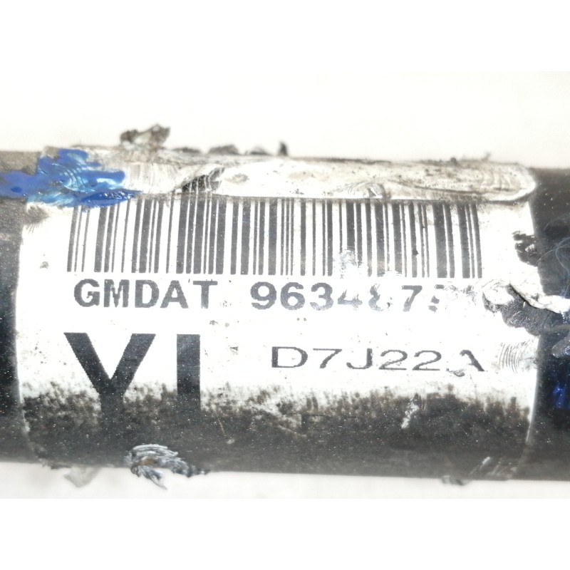 Recambio de transmision delantera derecha para chevrolet aveo lt referencia OEM IAM 96348791 CON ABS 