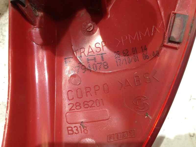 Recambio de piloto trasero derecho para fiat punto berlina (188) 1.9 d active/el (i) referencia OEM IAM 794078 794078 