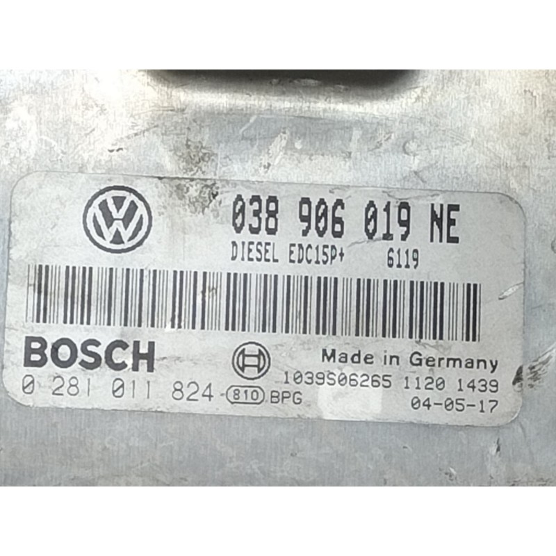 Recambio de centralita motor uce para seat ibiza (6l1) sport referencia OEM IAM 038906019NE  