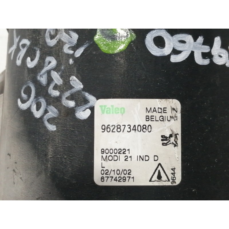 Recambio de faro antiniebla izquierdo para peugeot 206 berlina xs referencia OEM IAM 9628734080 9000221 