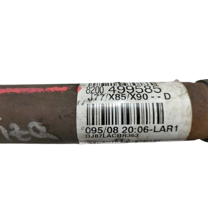 Recambio de transmision delantera izquierda para renault clio iii authentique referencia OEM IAM 8200499585  