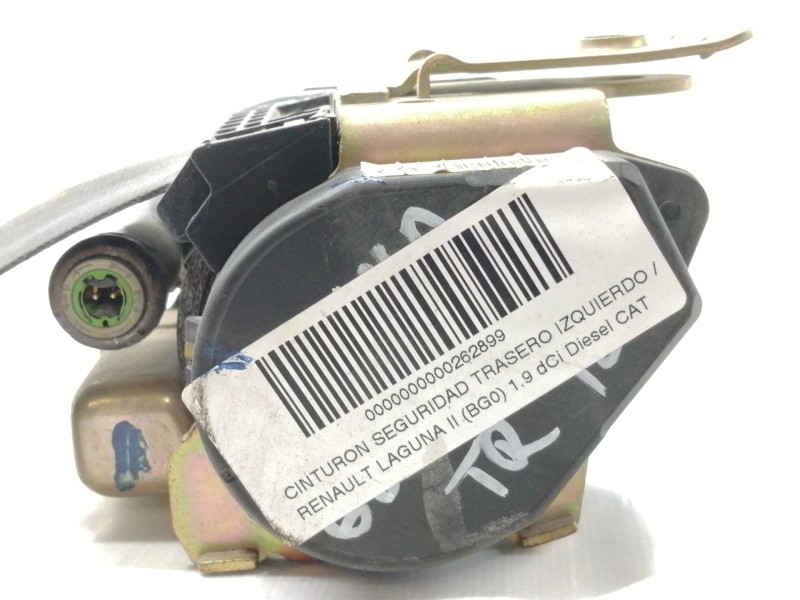 Recambio de cinturon seguridad trasero izquierdo para renault laguna ii (bg0) 1.9 dci diesel cat referencia OEM IAM   