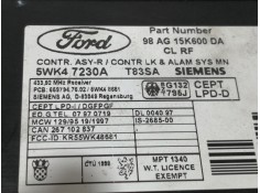 Recambio de centralita cierre para ford focus berlina (cak) trend referencia OEM IAM 98AG15K600DA 98AG15K600DA  2
