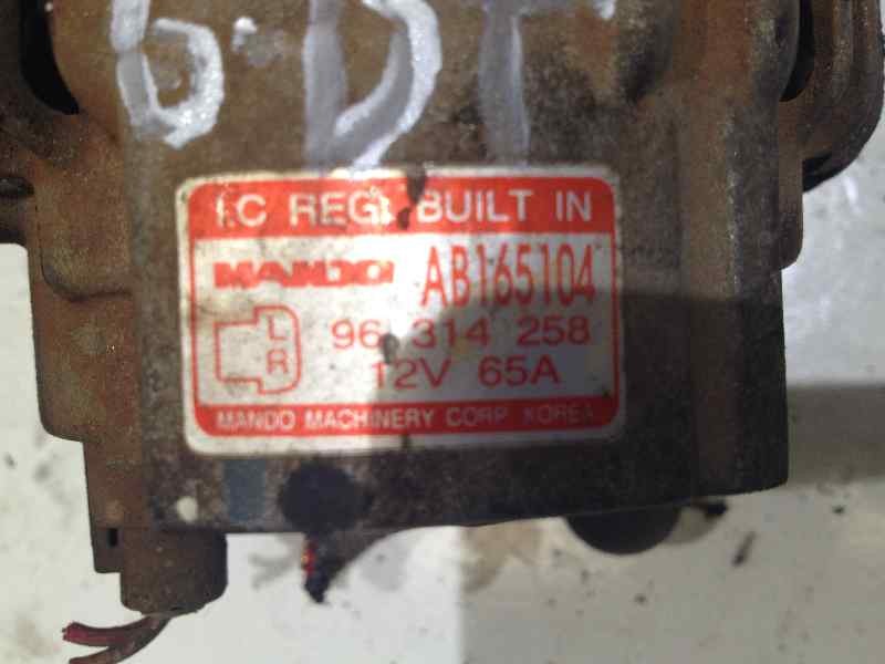 Recambio de alternador para daewoo matiz city referencia OEM IAM 96314258 96314258 AB165104