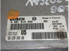 Recambio de centralita motor uce para peugeot 206 berlina xt referencia OEM IAM 0281010250   2