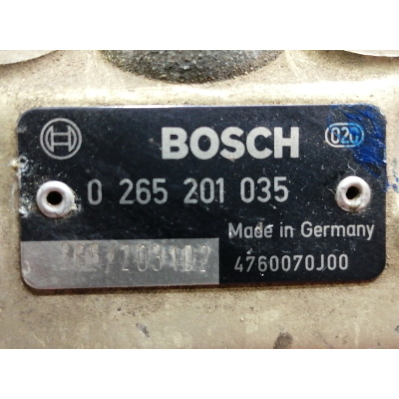 Recambio de abs para nissan primera berl./familiar (p10/w10) slx berlina (p10) referencia OEM IAM 0265201035  