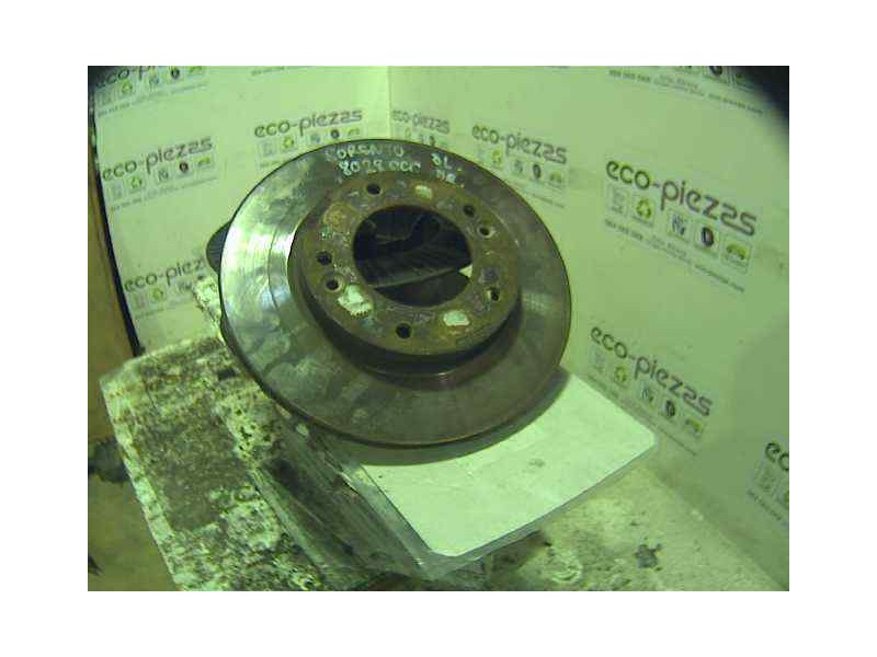 Recambio de disco freno delantero para kia sorento 2.5 crdi ex referencia OEM IAM   