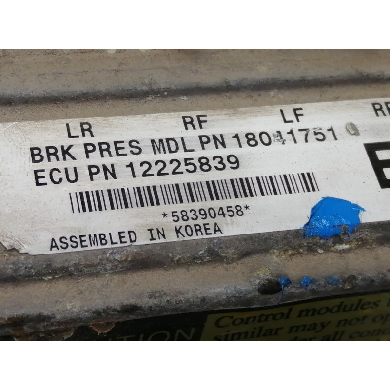 Recambio de abs para daewoo tacuma sx-plus referencia OEM IAM 96264655 18041751 12225839