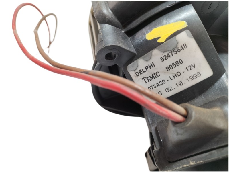 Recambio de motor calefaccion para opel astra g berlina 1.8 16v cat referencia OEM IAM 52475648  