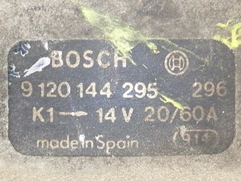 Recambio de alternador para renault 11 gtd referencia OEM IAM 9120144295 9120144295 9191337306