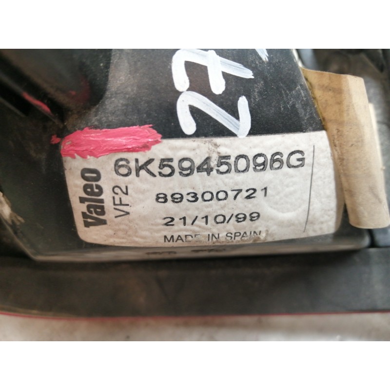 Recambio de piloto trasero derecho para seat cordoba berlina (6k2) stella referencia OEM IAM 6K5945096G  