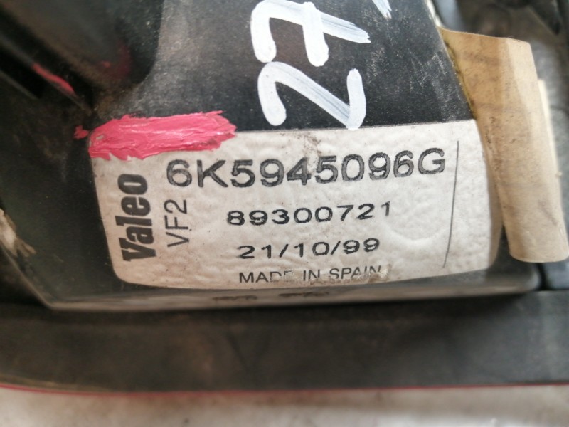 Recambio de piloto trasero derecho para seat cordoba berlina (6k2) stella referencia OEM IAM 6K5945096G  