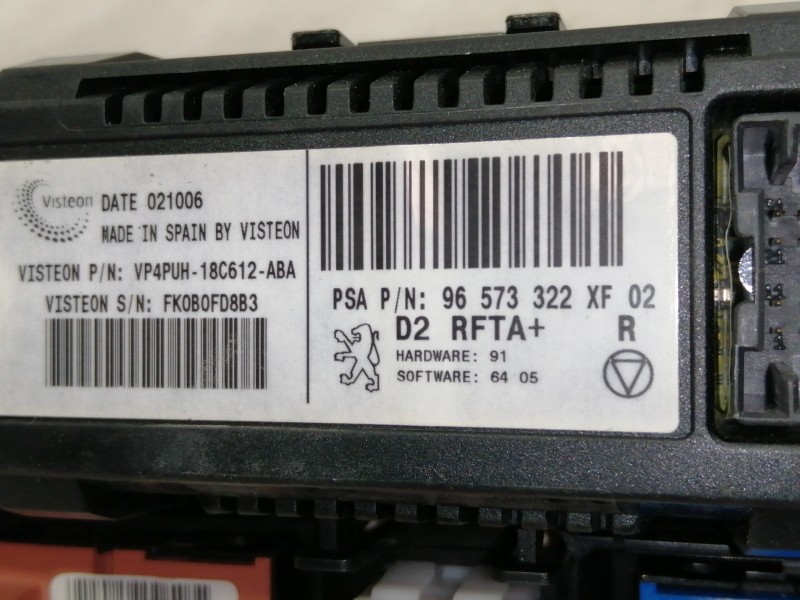 Recambio de mando calefaccion / aire acondicionado para peugeot 407 confort referencia OEM IAM 96573322XF  