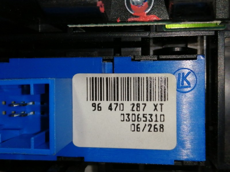 Recambio de mando calefaccion / aire acondicionado para peugeot 407 confort referencia OEM IAM 96573322XF  