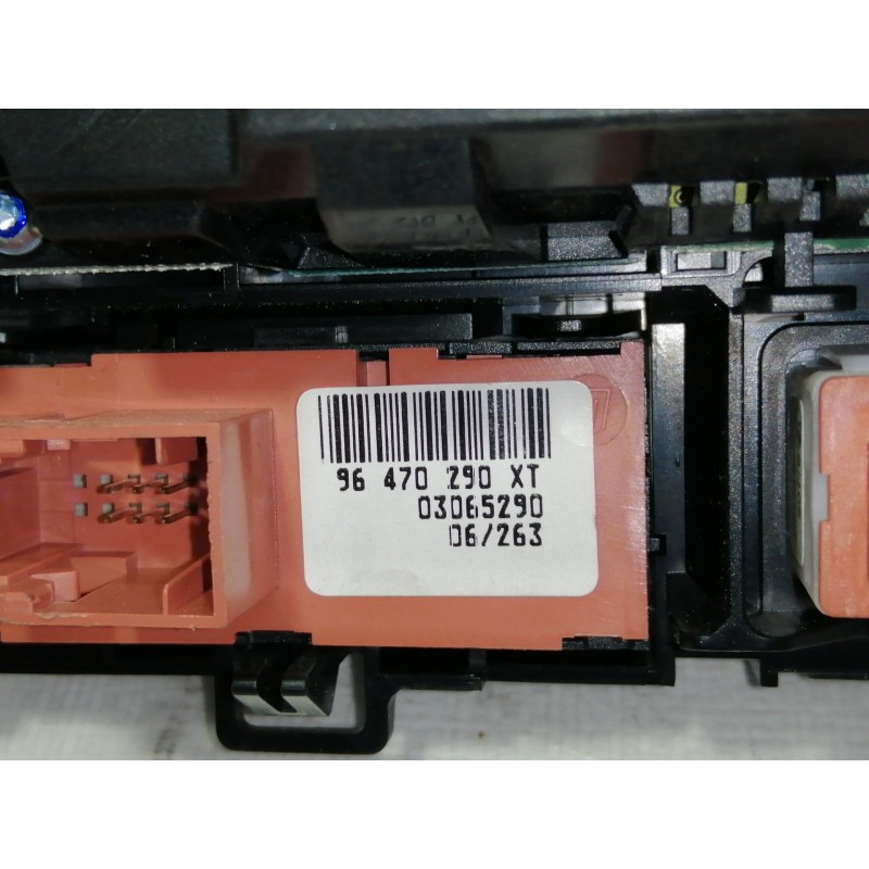 Recambio de mando calefaccion / aire acondicionado para peugeot 407 confort referencia OEM IAM 96573322XF  