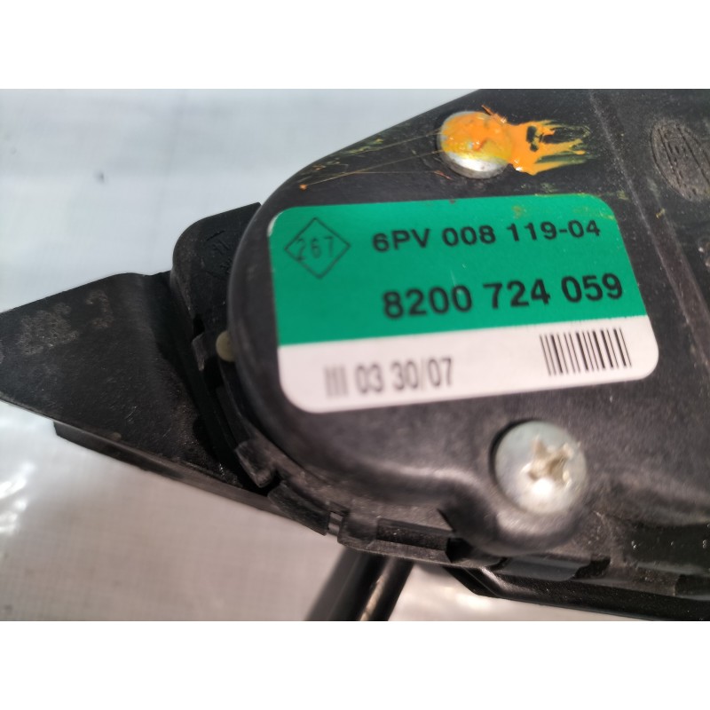 Recambio de potenciometro pedal para nissan interstar mod. 04 (x70) referencia OEM IAM 8200724059 8200724059 