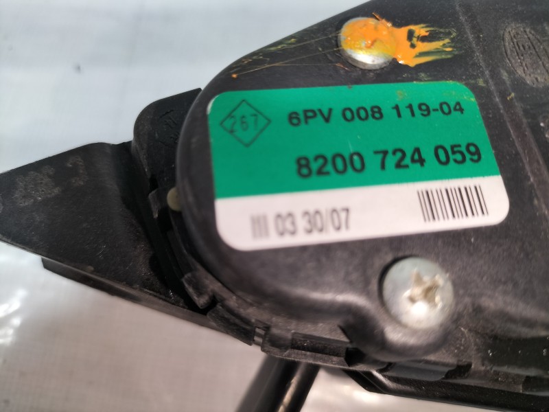 Recambio de potenciometro pedal para nissan interstar mod. 04 (x70) referencia OEM IAM 8200724059 8200724059 