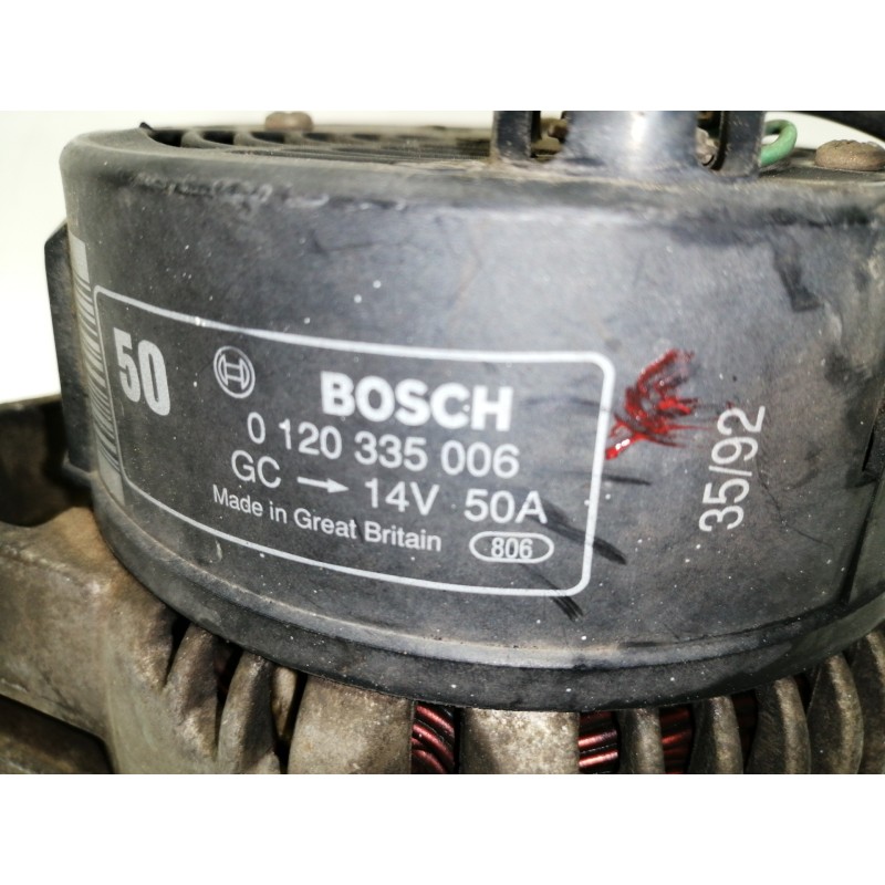 Recambio de alternador para citroën zx 1.4 / 1.4i reflex referencia OEM IAM 0120335006  