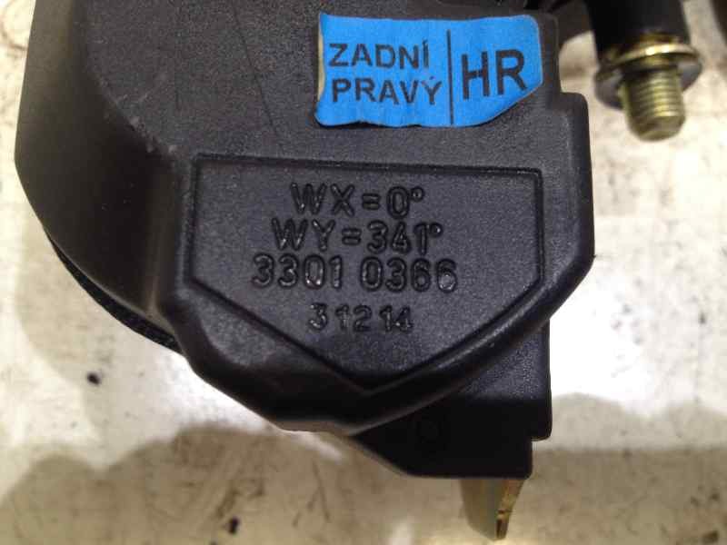 Recambio de cinturon seguridad trasero izquierdo para skoda fabia (6y2/6y3) referencia OEM IAM  33010366 