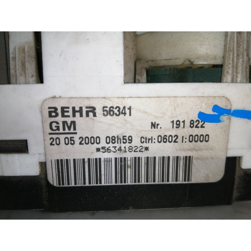 Recambio de mando calefaccion / aire acondicionado para opel zafira a elegance referencia OEM IAM 90559839 56341 