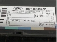 Recambio de centralita check control para ford focus berlina (cak) ghia referencia OEM IAM 1S7T15K600FE   2
