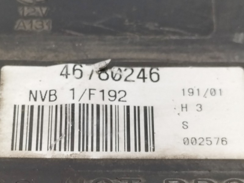 Recambio de centralita cierre para fiat stilo (192) 1.6 16v actual (i) referencia OEM IAM 46780246  